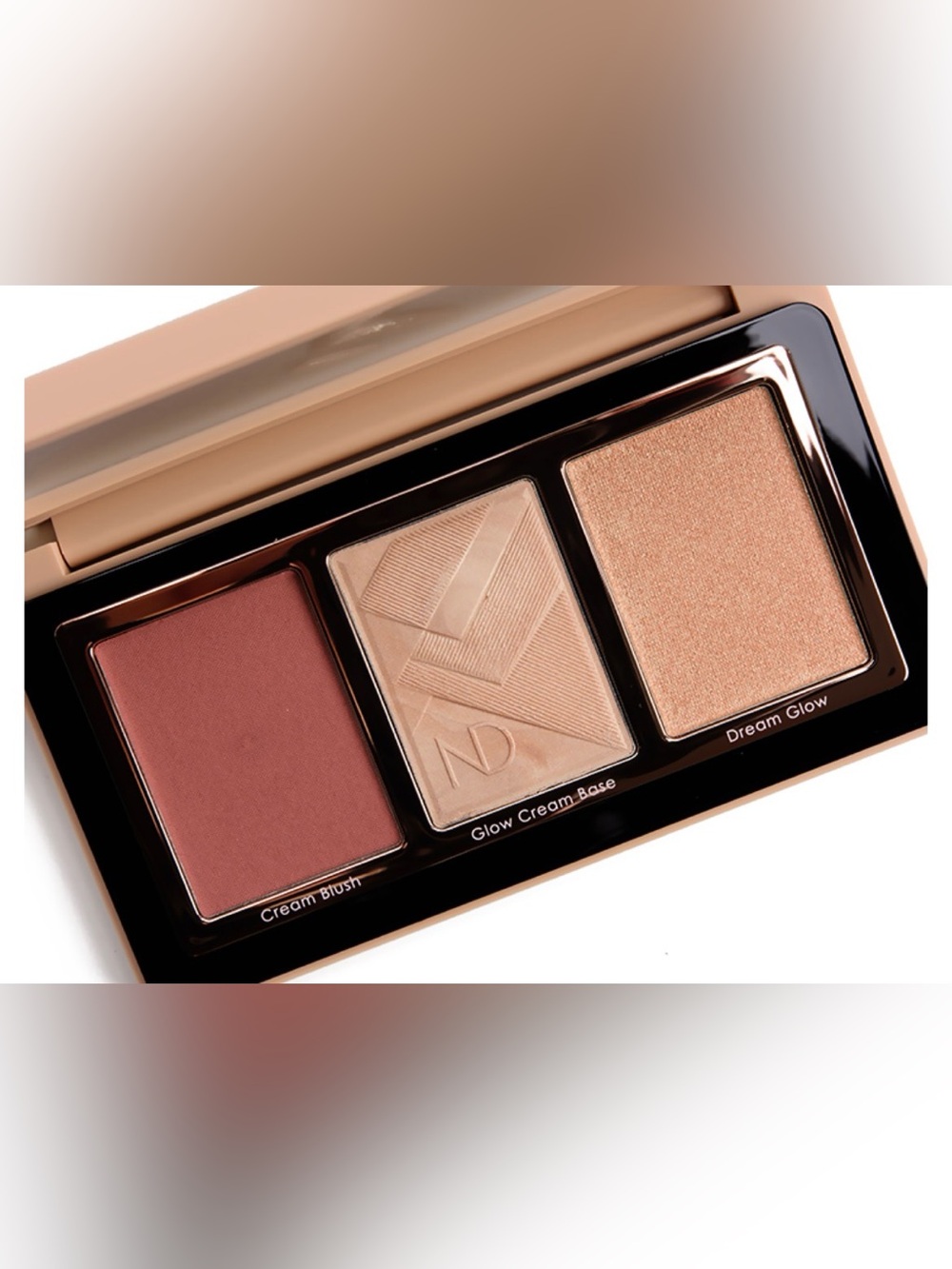 Natasha Denona My Dream Cheek Trio Palette — Blush and Highlighter